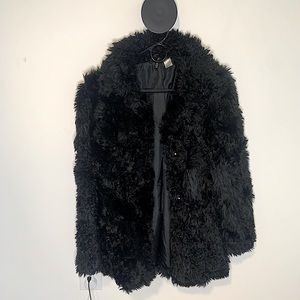 H&M Divided Faux Fur Jacket